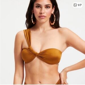 Good American bronze Bali bikini top and bottom